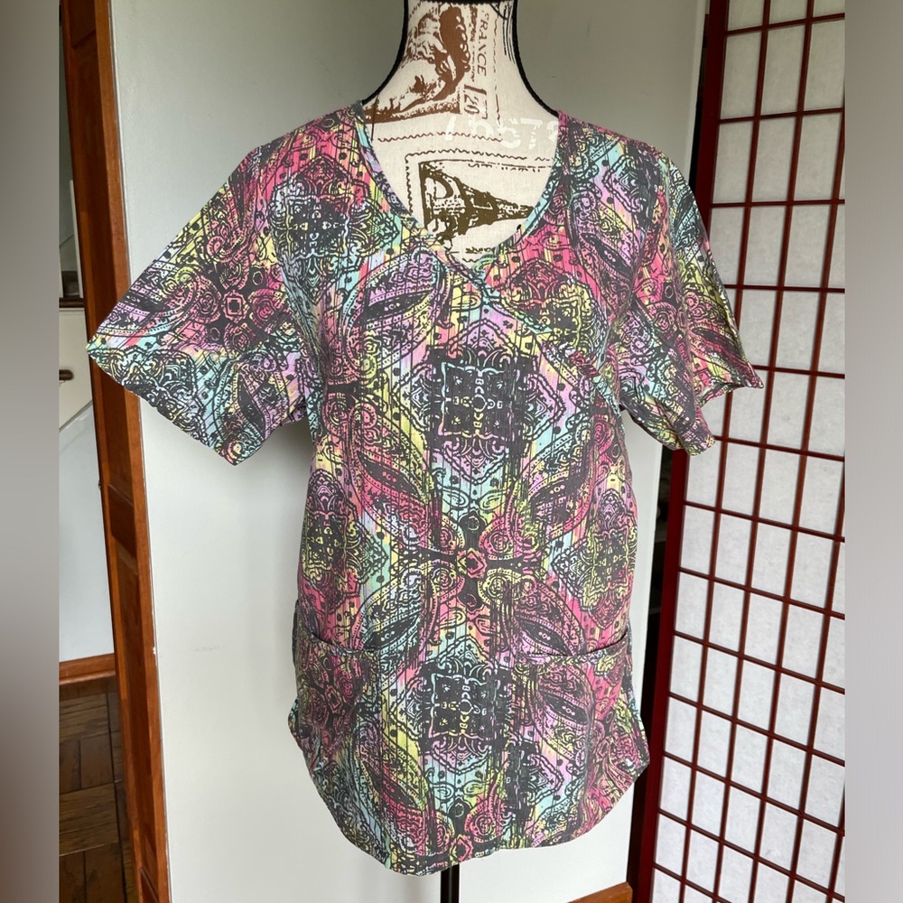 Tafford Scrub Top, Size S
